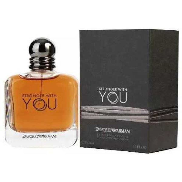 Emporio Armani Stronger With You - 3.4 oz Eau De Toilette For Men