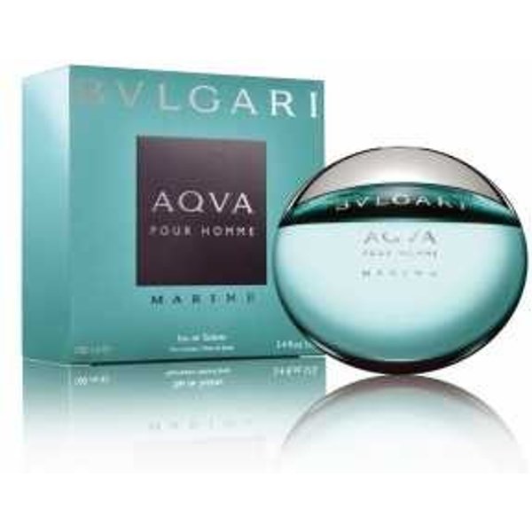 Bvlgari Aqua Marine Pour Homme Cologne by Bvlgari for Men 3.4 oz Spray