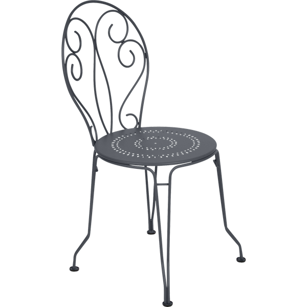 Lot de 2 Chaises Empilables Montmartre en Acier