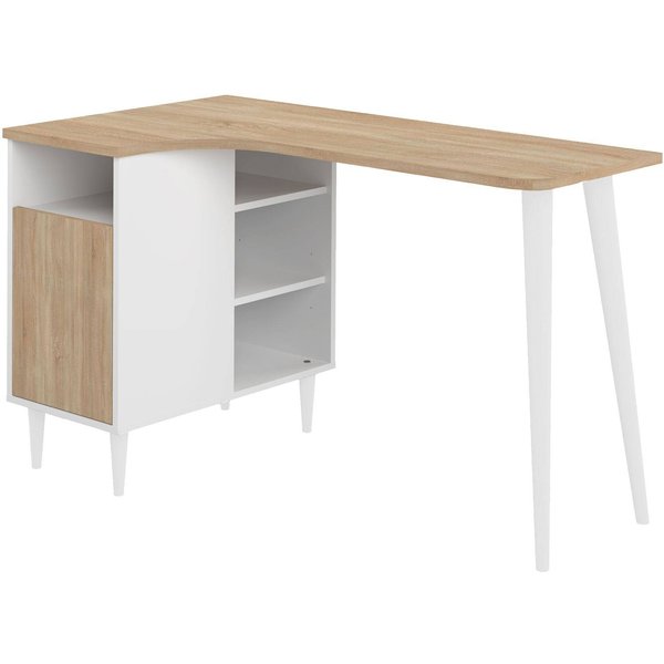 Bureau bois 1 porte Nook
