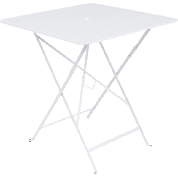 Table Carrée Pliante 71 x 71 cm Bistro en Acier