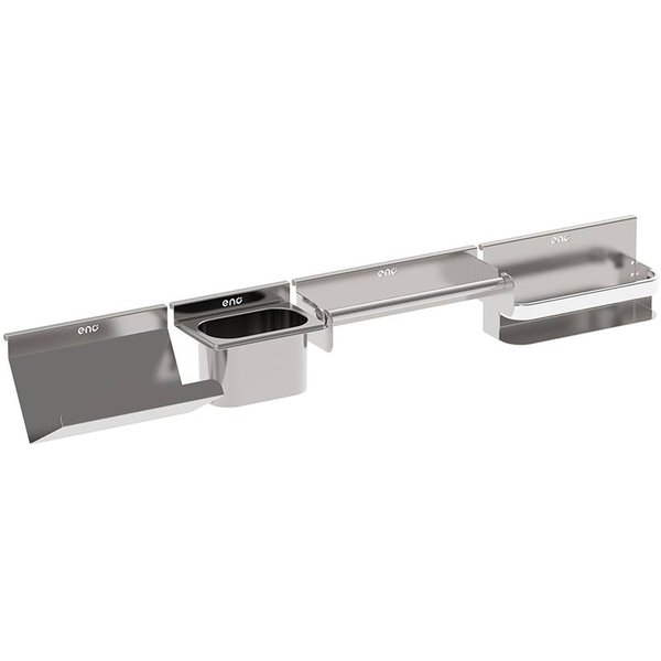Kit 4 Accessoires pour Cuisine d'Extérieur Modulo en Inox