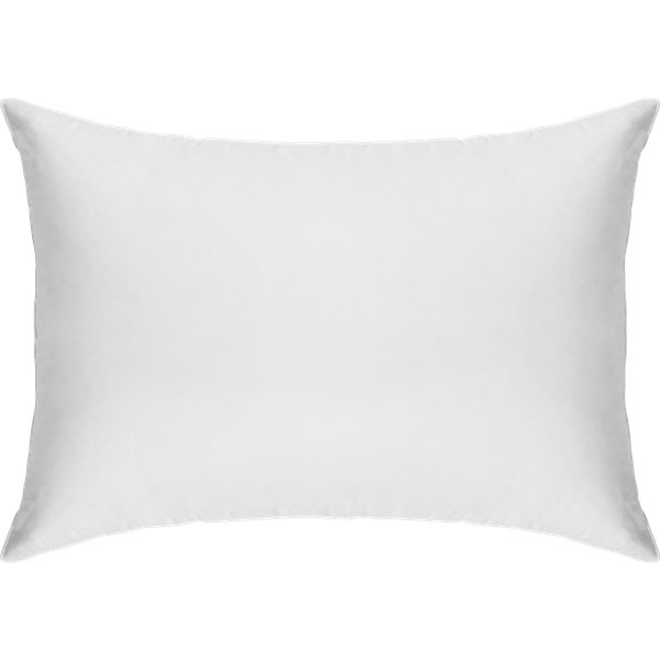 Oreiller moelleux 70%duvet de canard et enveloppe coton percale Carla