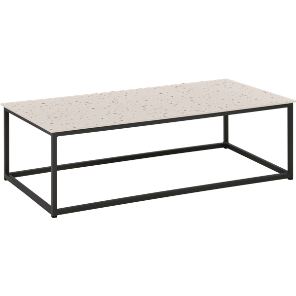 Table Basse 120 x 60 cm Ruben en Acier et HPL