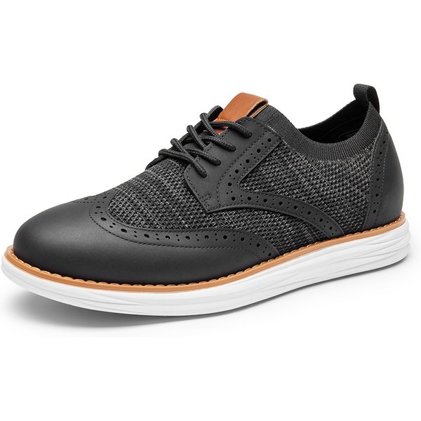 KnitFlex SmartCraft Men s Wingtip Mesh Oxford Sneakers