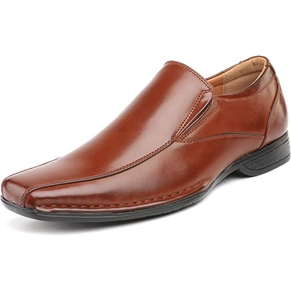 Men s Square Toe loafers Dress Shoes