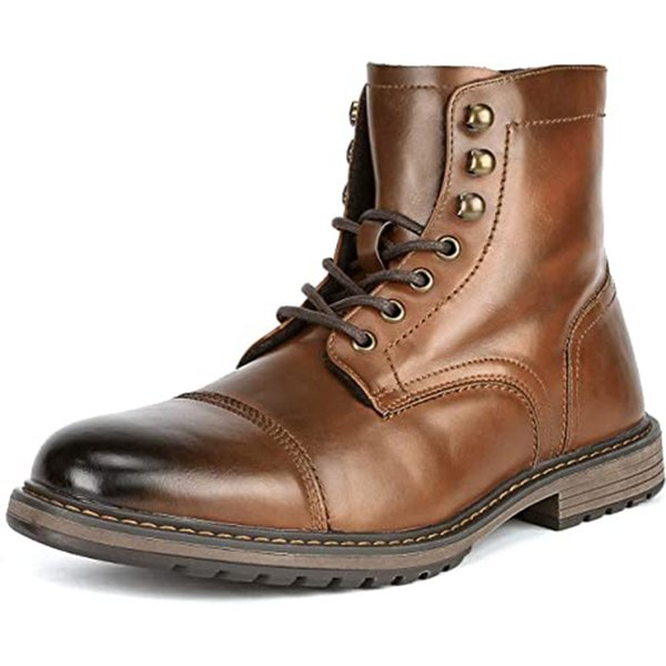 Men s Motorcycle Combat Oxford Boots