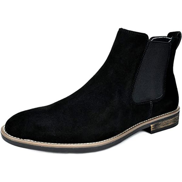 Men s Timeless Suede Leather Chelsea Boots