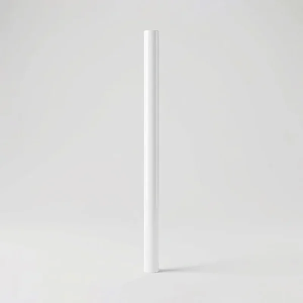 Fliese Keramisches Eckstück Creta-25 Weiß | 1 x 25 cm