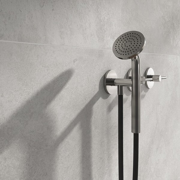 Fliese in Betonoptik Juno Light | 100x100 cm