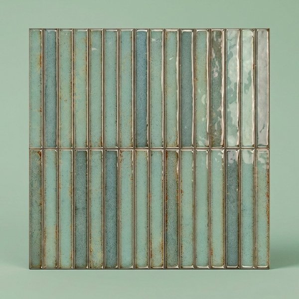 Fliese Koto Smaragd VORGESCHNITTEN | 35 x 35 VORGESCHNITTEN