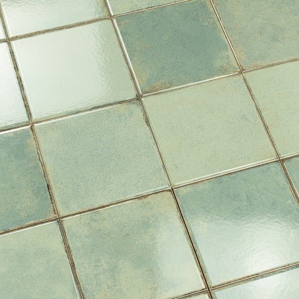 Fliese Manly Smaragd VORGESCHNITTEN | 45 x 45 VORGESCHNITTEN