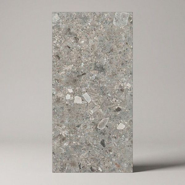 Fliese in Steinoptik Nantes Grau | 60 x 120