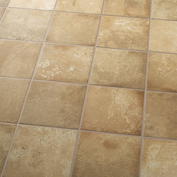 Azulejo Suelo/Pared Argile Sand Marrón Mate con textura 20x20 cm | Apto para interiores/exteriores