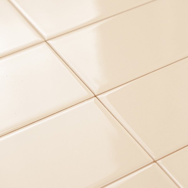 Fliese Pure Beige Glanz 7,5x30 | 7,5x30 cm