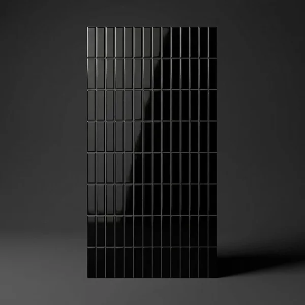 Azulejo Pared Pure Brillo PRECORTADO (2,5x10) Negro Brillo 20x20 PRECORTADO (2,5x10) | Apto para interiores