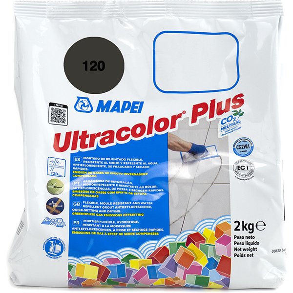 Mortero Para Juntas Mapei Ultracolor Plus 120 | Saco de 2kg