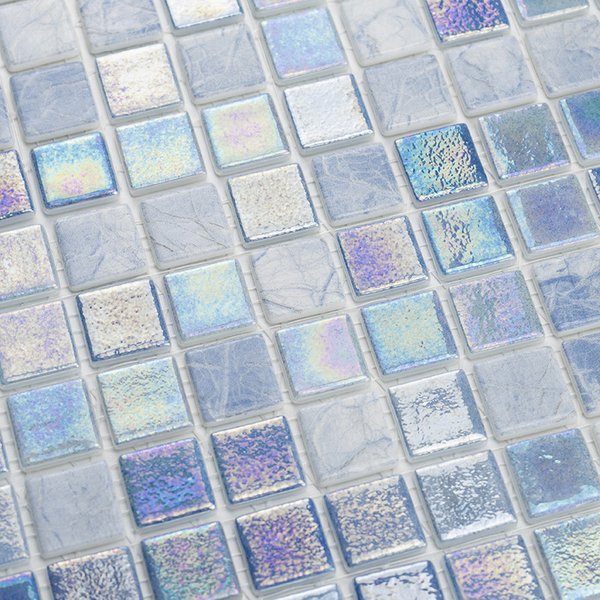 Mosaico de vidrio Madeira Azul 30,5x30,5 cm