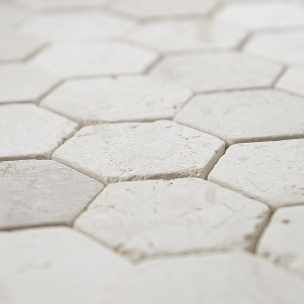 Mosaico Hexagonal Beige Piedra Natural | 28,5x31,5 cm