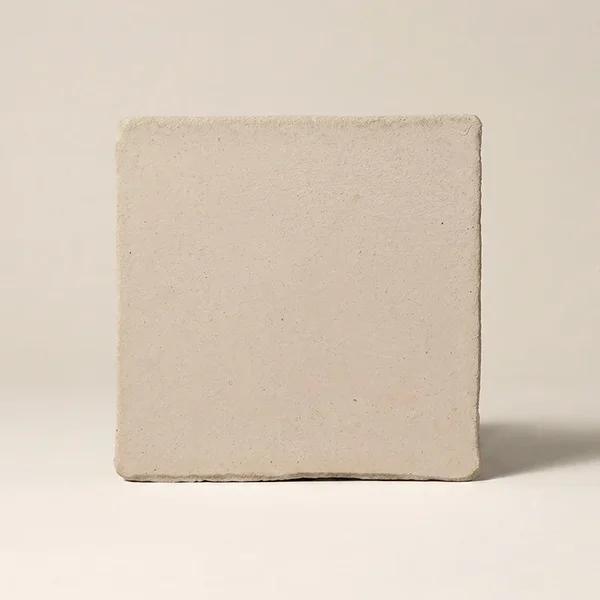 Handgefertigte Terrakotta Chroma Nude 10x10 | Ceramic Connection