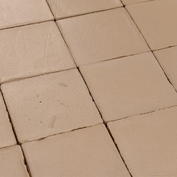 Baldosa de Terracota Chroma Natural Beige | 10 x 10 cm
