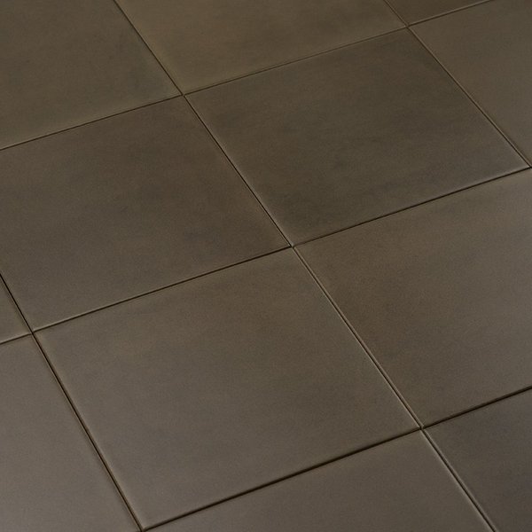 Azulejo Suelo/Pared Hidráulico Mocca Marrón Mate 20 x 20 cm | Apto para interiores/exteriores