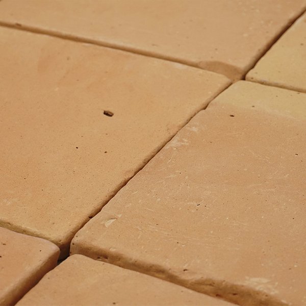 Handgefertigte Terrakotta Natur Rustikal 25x25 | Ceramic Connection