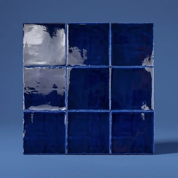 Fliese Creta-13 Dunkenblau | 13x13 cm