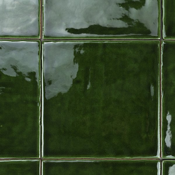 Azulejo Pared Creta-13 Verde Brillo 13x13 cm | Apto para interiores