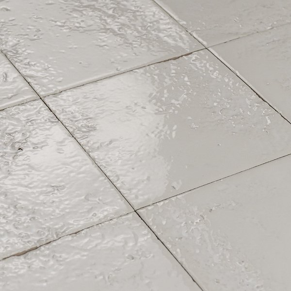 Azulejo Pared Bahia-13 Blanco Brillo 13x13 cm | Apto para interiores