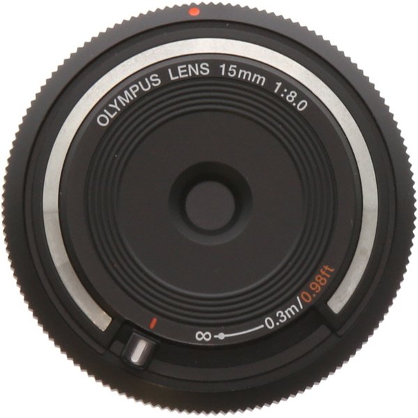 Olympus 15mm f/8 Manual Focus Lens/Body Cap