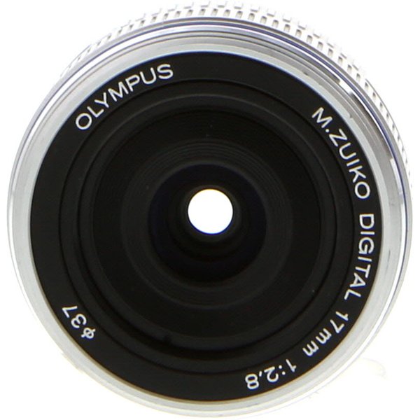 Olympus 17mm f/2.8 M.Zuiko Digital Autofocus Lens Silver