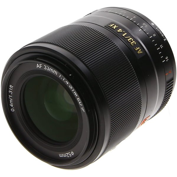 Viltrox AF 33mm f/1.4 XF STM ED IF APS-C Lens, Black V1