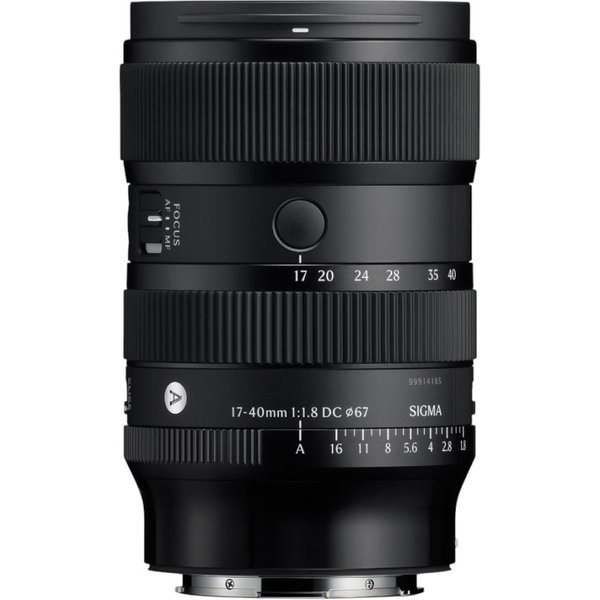 Sigma 17-40mm f/1.8 DC A (Art) Autofocus APS-C Lens