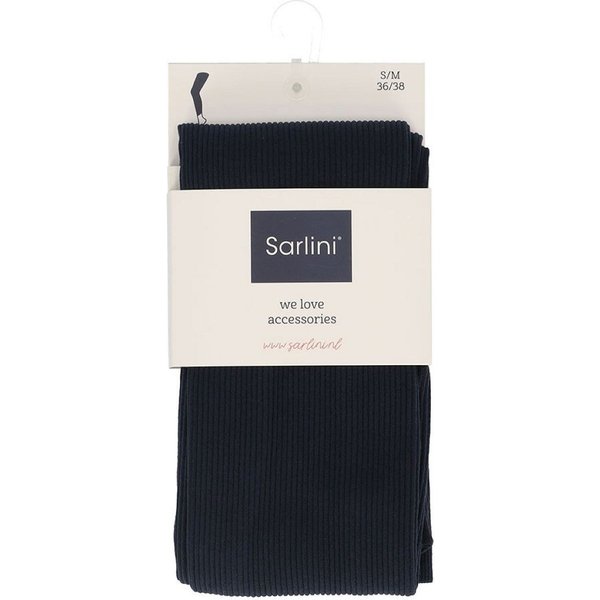 Leggings sans coutures à motif côtelé – Noir – Taille S-M
