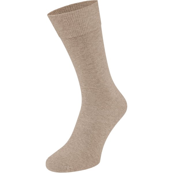 Chaussettes en coton pour homme – Beige clair – Pointures 43 à 47
