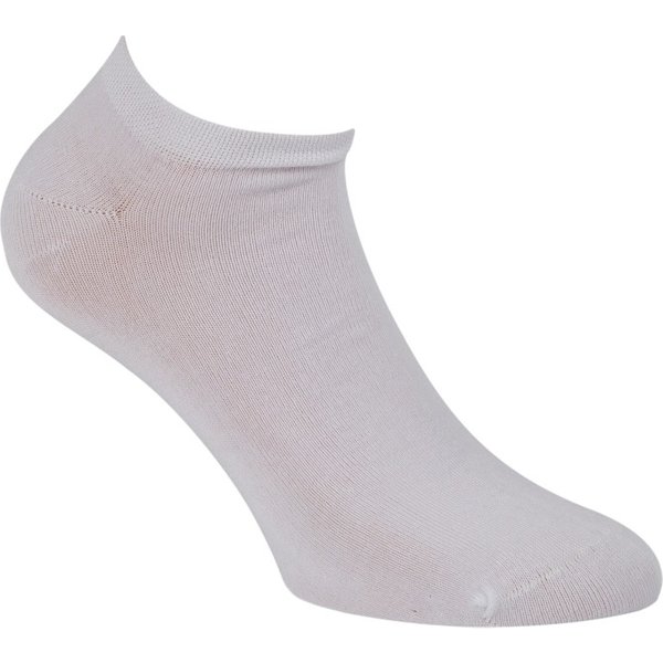 Unisex bamboe sneakersokken - White - 36-40 - 2 paar