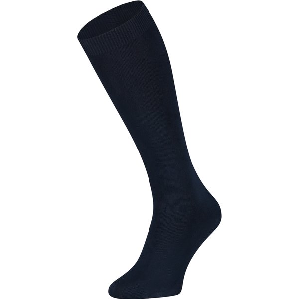 Chaussettes hautes en coton - 2 paires - Bleu marine - 39-42