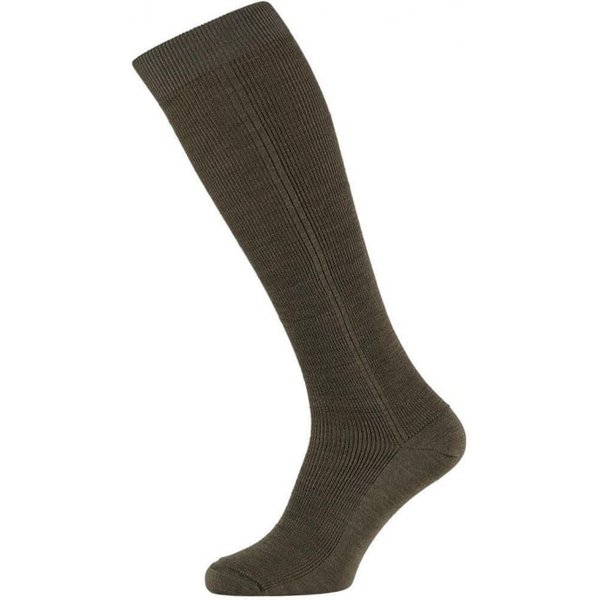 Chaussettes hautes en laine pour homme – Kaki – 45-47