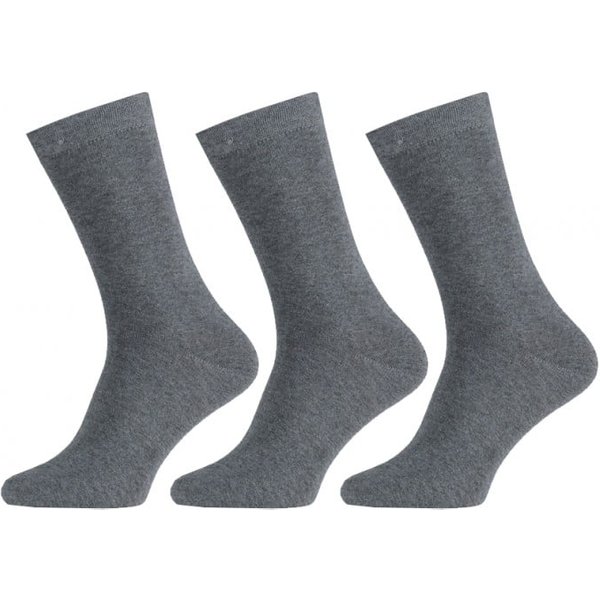 Chaussettes en coton – Gris moyen – 35-42