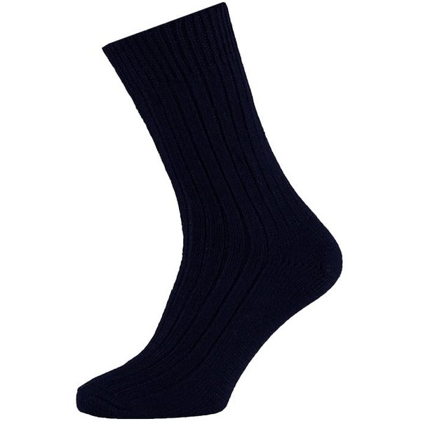 Chaussettes de travail en laine avec Meraklon – Bleu marine – 45-47