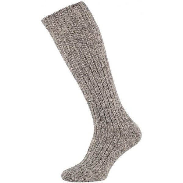 Chaussettes hautes en laine pour homme avec Meraklon – Gris norvégien – 45-47