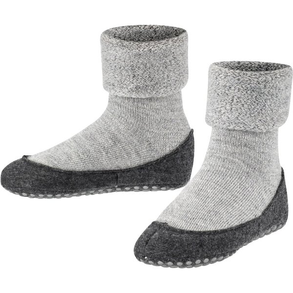 Pantoufles pour enfants Cosyshoe Teens – Gris clair – Pointures 23-24