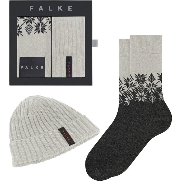 Coffret cadeau de Noël homme – Gris clair chiné – 43-46