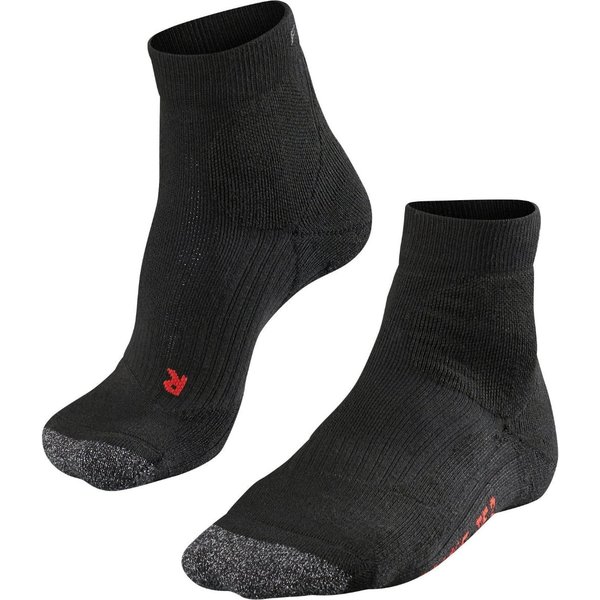 Chaussettes de tennis courtes TE2 – Noires – Tailles 39-40