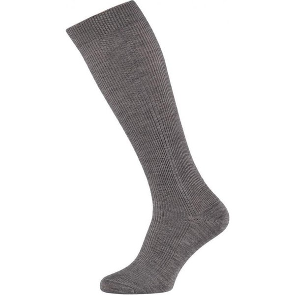 Chaussettes hautes en laine pour homme – Gris moyen – Pointure 45-47