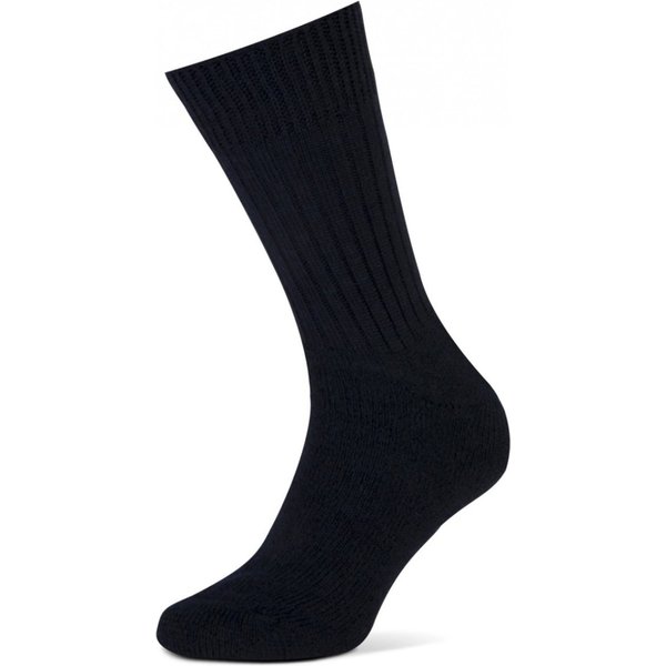 Chaussettes thermiques pour homme à semelle éponge – Bleu marine – 41-42