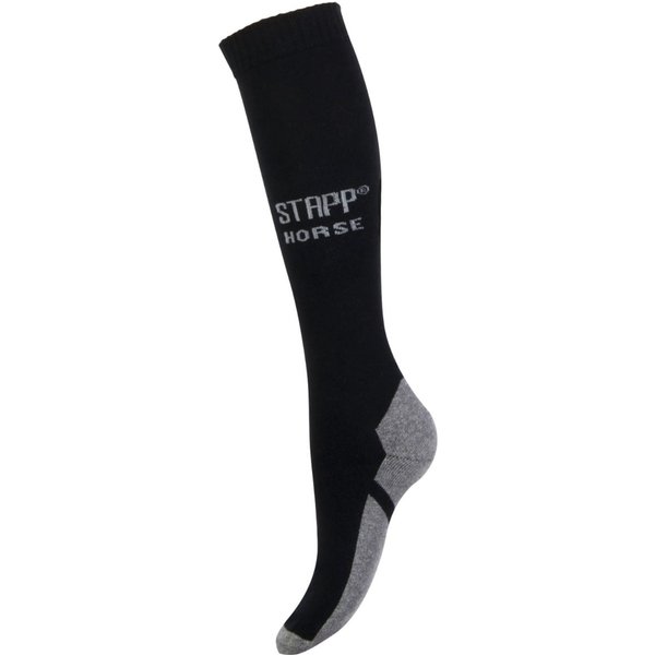 Chaussettes d'équitation – Noires – 39-42