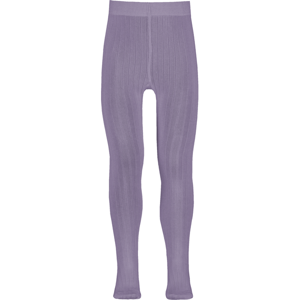 Collants en coton côtelé pour enfants – Raisin – 80-86
