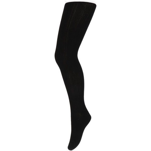 Collants enfant YM à torsades – Noir – 134-146